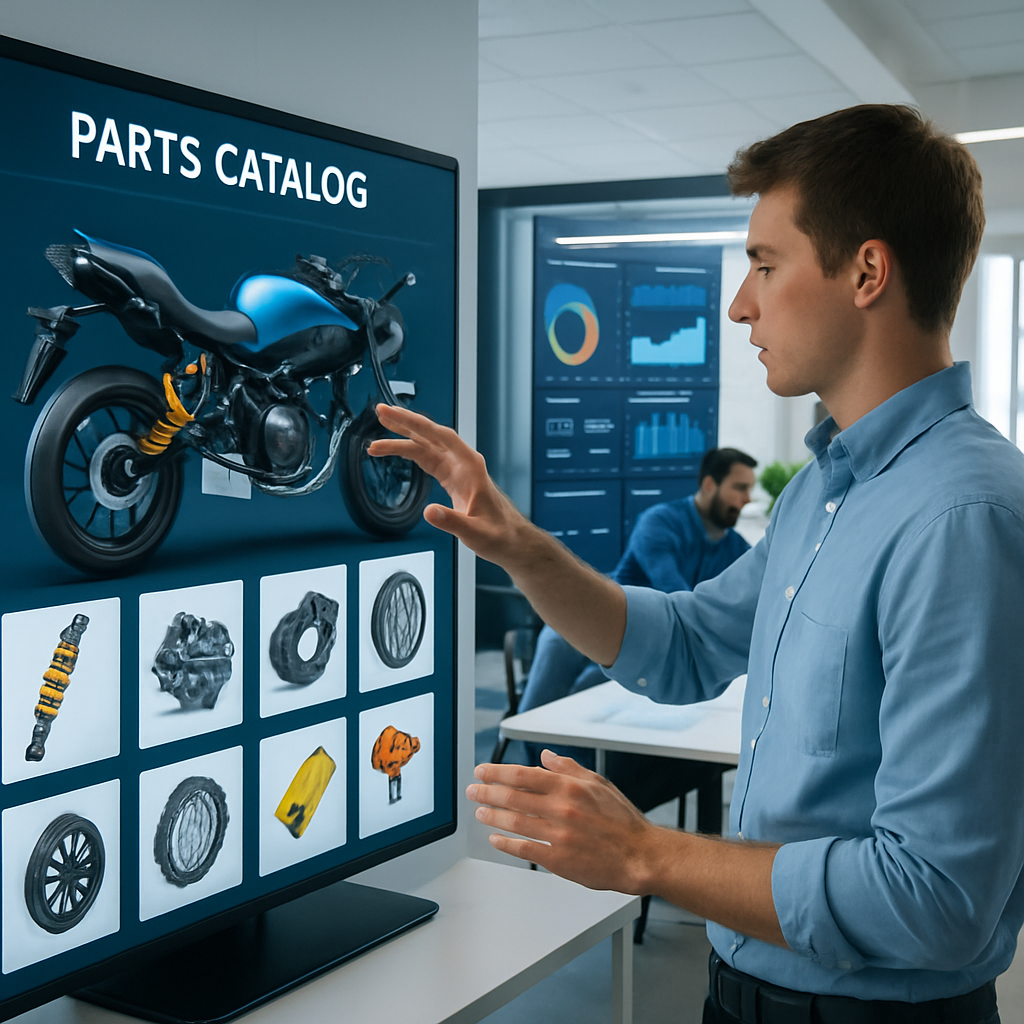 Electronic 3D Parts Catalog & Work Instructions for OEMs | Partful