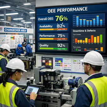 What Is OEE? Definition, Formula, and How Human Error Impacts It