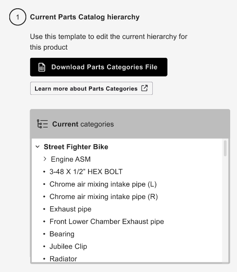 Parts Categories PKB3