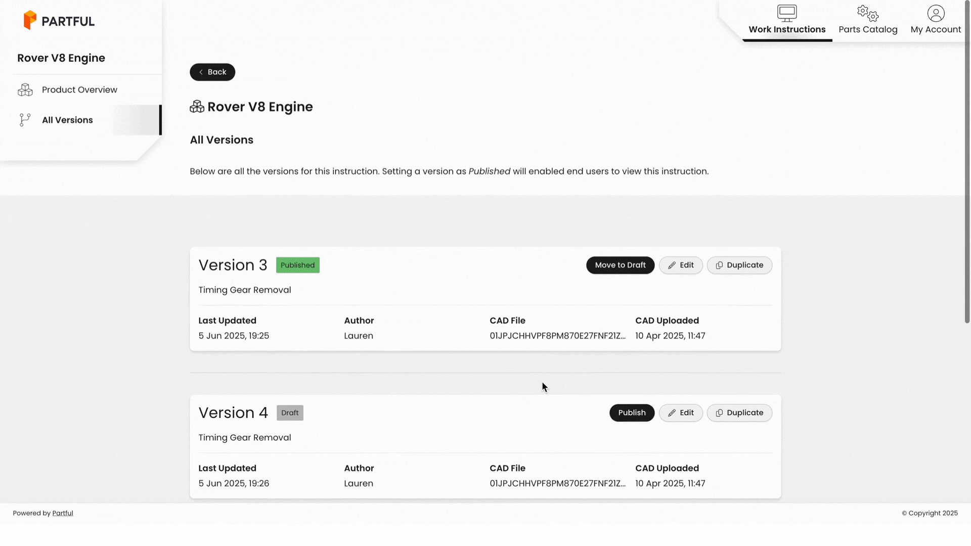 Interactive Work Instructions Software | Partful